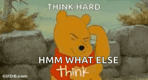 Winnie The Pooh Scratching Head Funny Face GIF