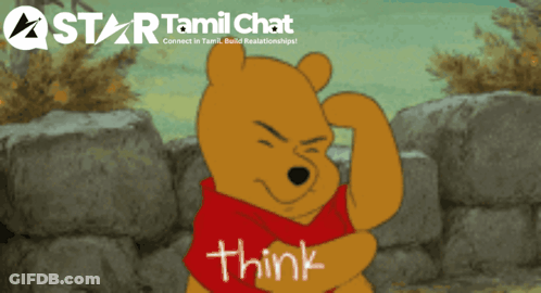 Winnie The Pooh Think Shirt GIF