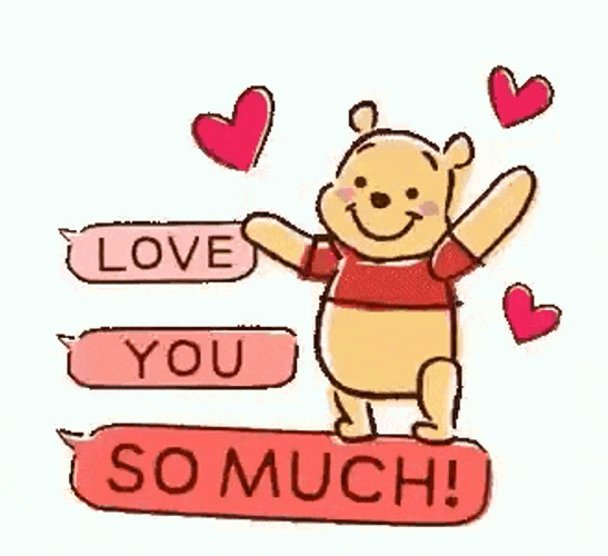 Winniethepooh Iloveyou GIF