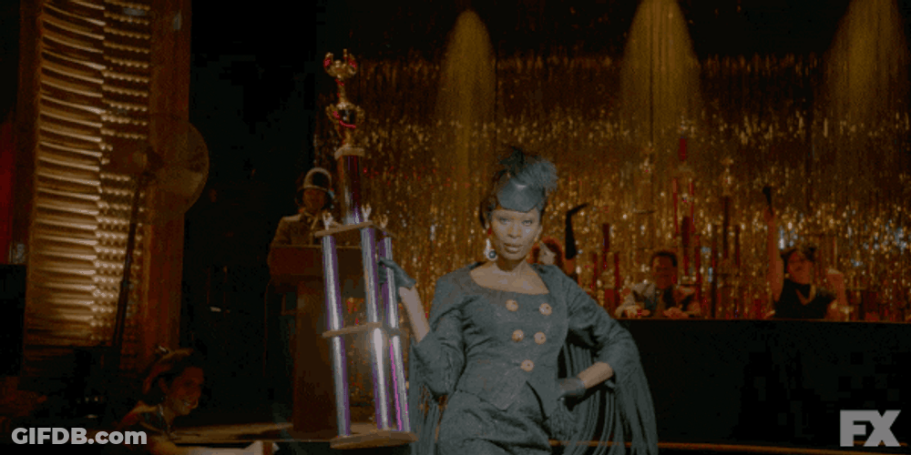 Winning A Trophy GIF