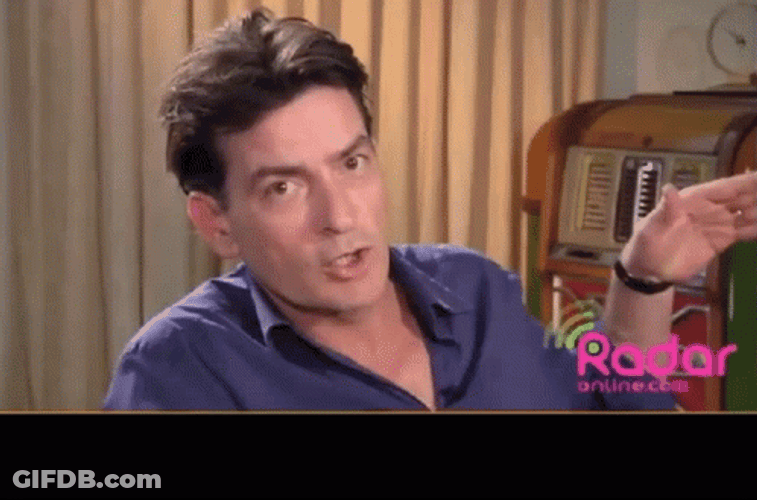Winning Meme Actor Charlie Sheen GIF