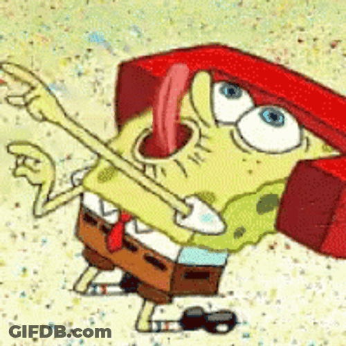 Winning Meme SpongeBob Going Crazy GIF