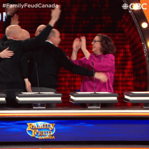 Winning Team High Five GIF