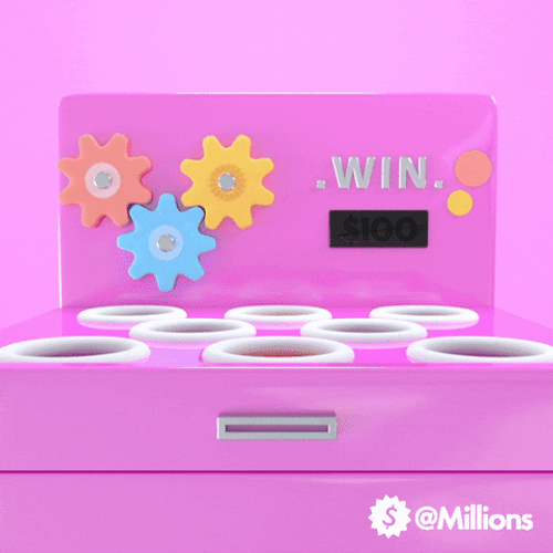 Winning Whack A Mole Game GIF