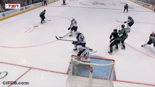 Winnipeg Jets Connor Hellebuyck GIF