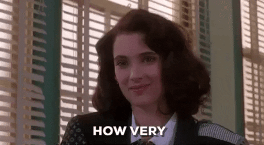 Winona Ryder Heathers Drama Movie GIF