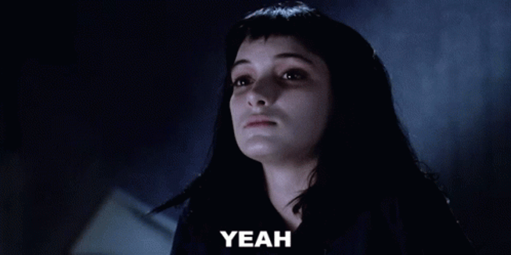 Winona Ryder Lydia Deetz Yeah GIF