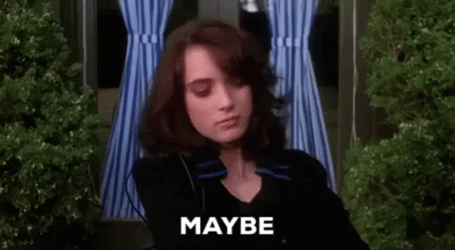 Winona Ryder Maybe GIF