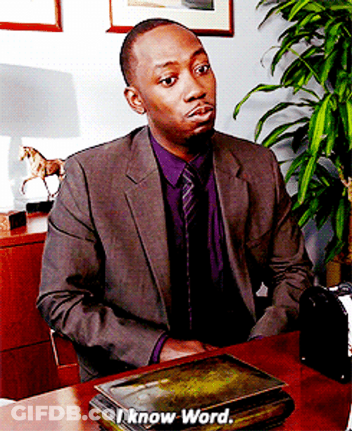 Winston Bishop I Know Word GIF