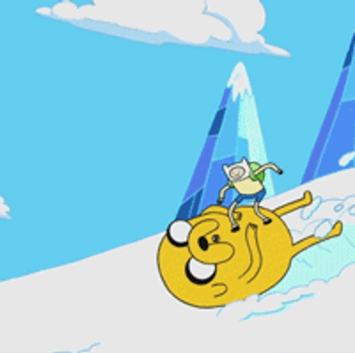 Winter Adventure Time GIF
