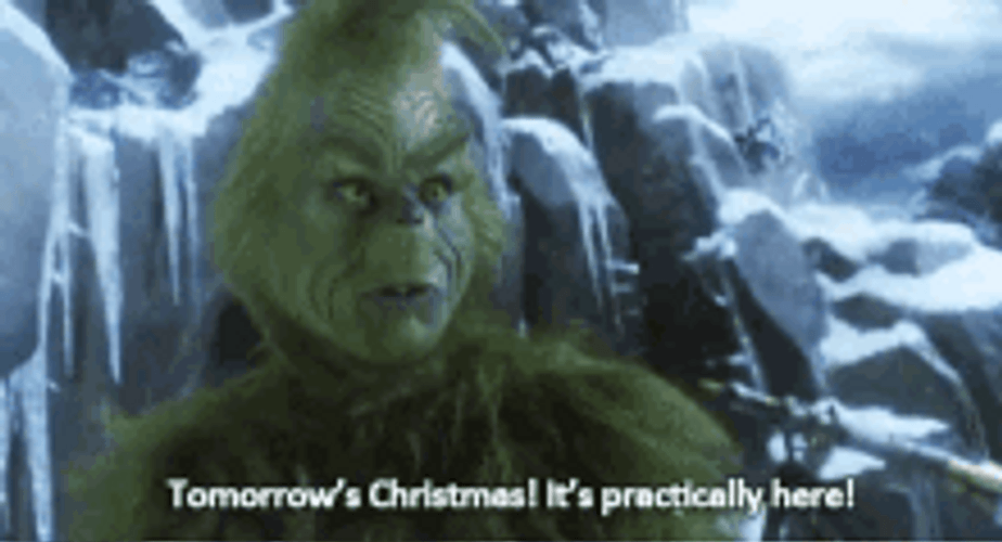 Winter Cold Grumpy Grinch Meme GIF