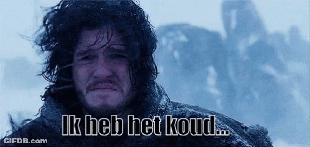 Winter Is Coming I'm Cold GIF
