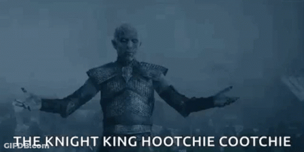 Winter Is Coming Knight King GIF