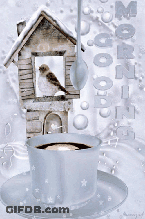 Winter Is Coming Let's Drink Coffee GIF