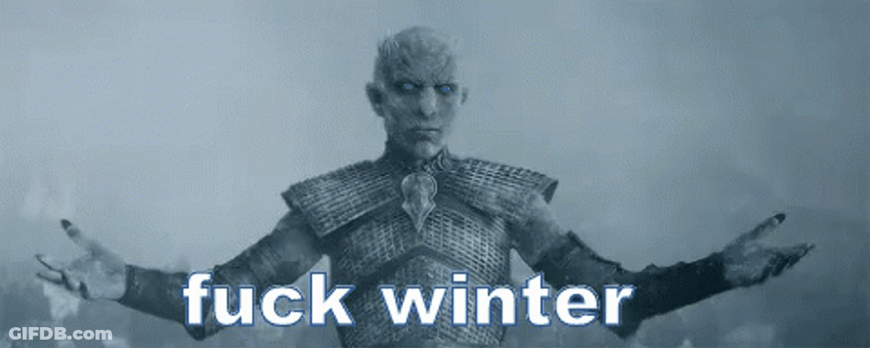 Winter Is Coming Night King GIF