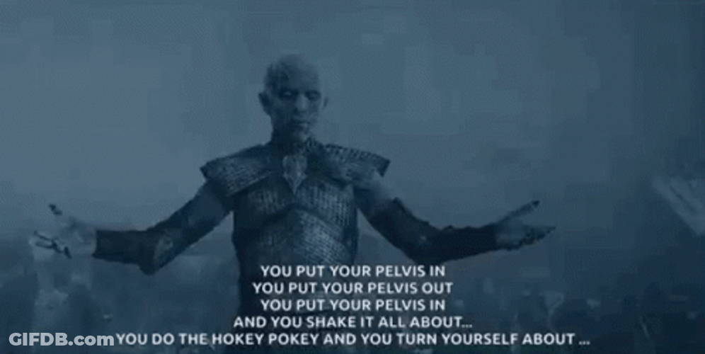Winter Is Coming Night King Dancing GIF