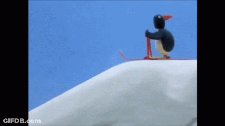 Winter Is Coming Penguin GIF