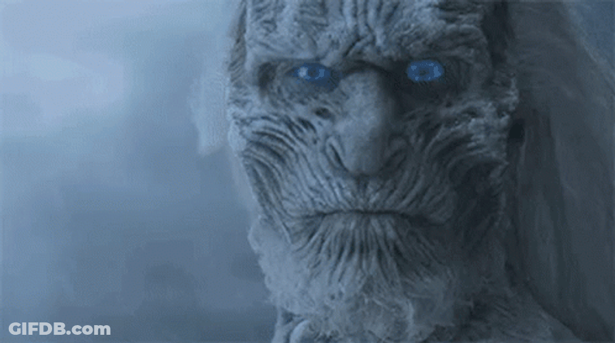 Winter Is Coming White Walker GIF