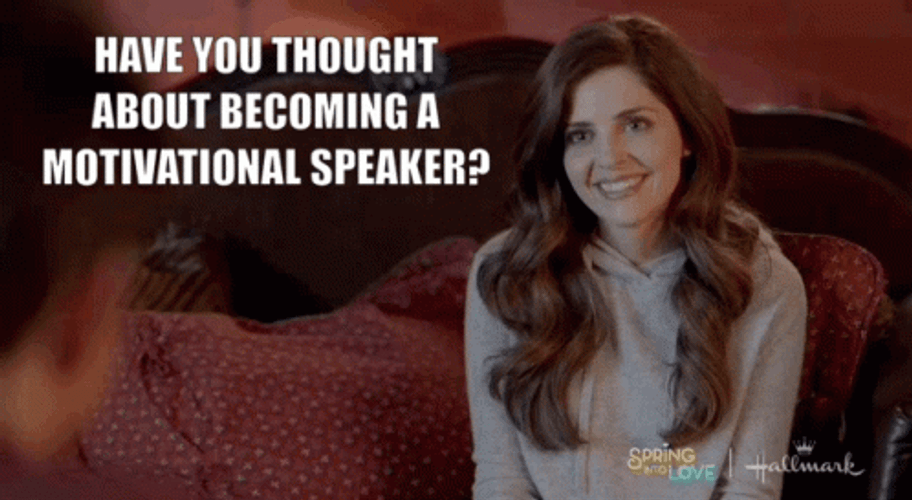 Winter Love Story Jen Lilley Motivational Speaker GIF
