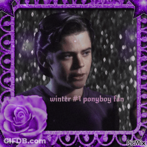 Winter Ponyboy Fan GIF