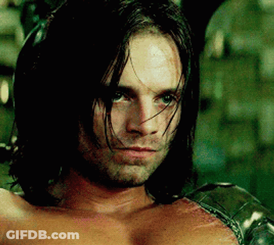Winter Soldier Bucky Barnes Confronting Hardship GIF