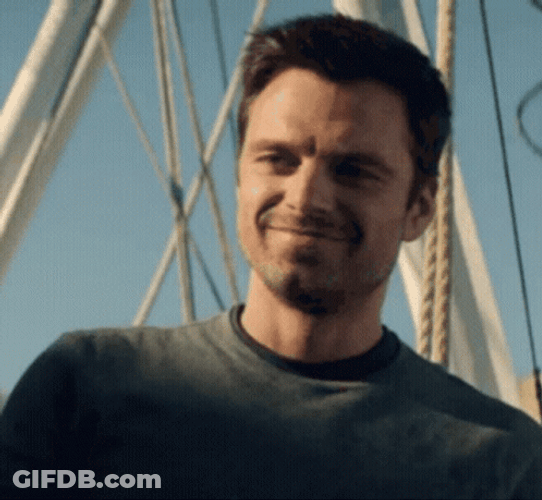 Winter Soldier Bucky Barnes No GIF