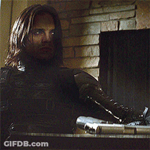 Winter Soldier Bucky Barnes Sorrow GIF