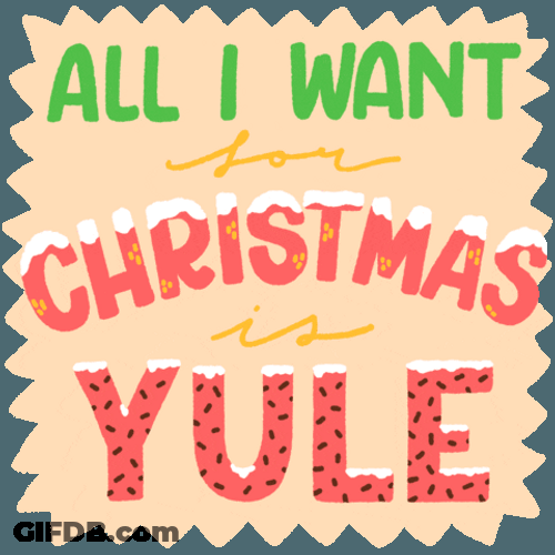 Winter Solstice Christmas All I Want GIF