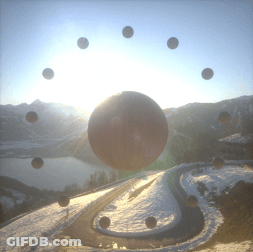 Winter Solstice Loop Doze Studio GIF