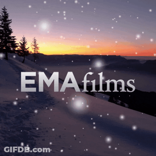 Winter Solstice Snow EMA Films GIF
