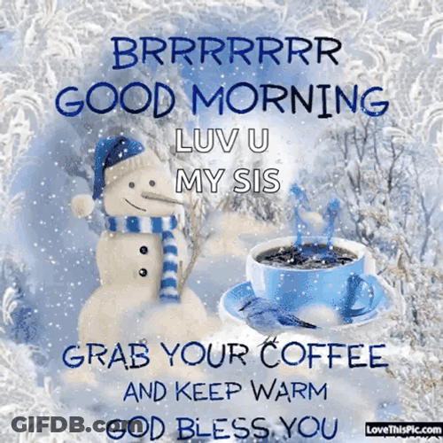 Winter Wednesday Keeping Warm GIF