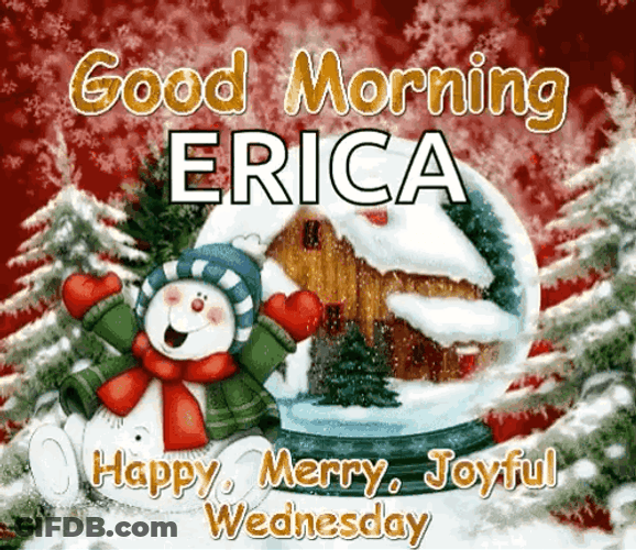 Winter Wednesday Snowflake Magic GIF