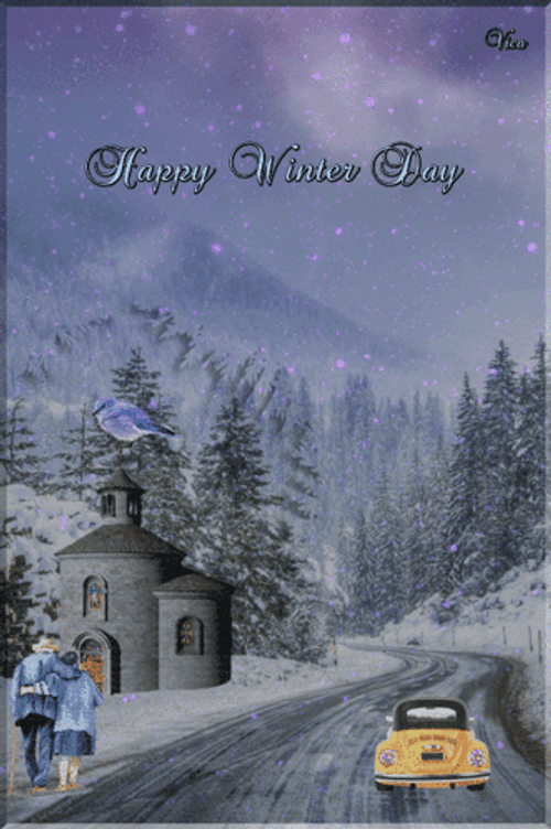 Winter Wednesday Soaked Street GIF