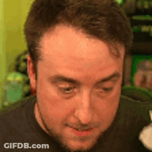 Wiping His Nervous Sweat GIF