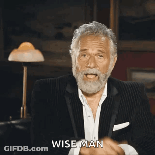 Wise Man Pointing At Camera GIF