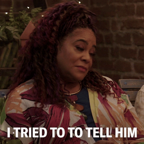 Wise Woman I Tried To Tell Him GIF