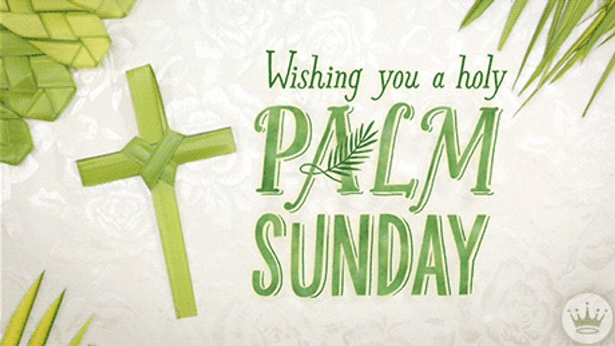 Wishing You A Holy Happy Palm Sunday GIF