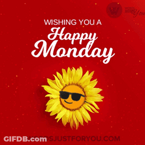 Wishing You Happy Monday Monday GIF