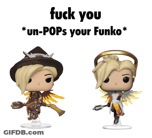 Witch And Angel Funko Pop Fuck You Un-Pops Your Funko GIF