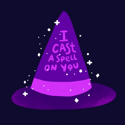 Witch Animated Hat GIF