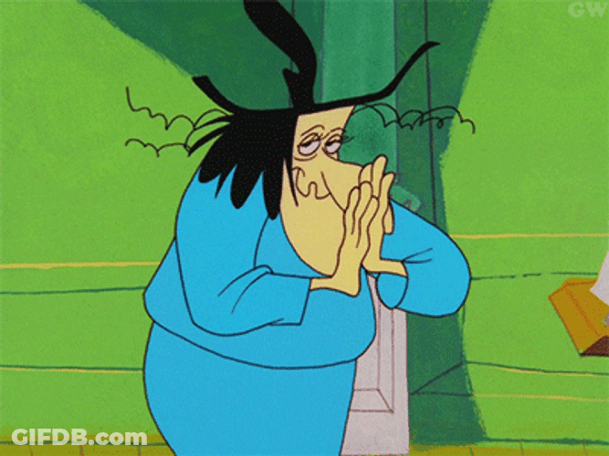 Witch Hazel Rubbing Hands Together GIF