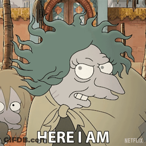 Witch Im Here GIF