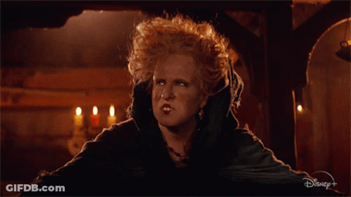 Witch Saying Glorious Morning GIF