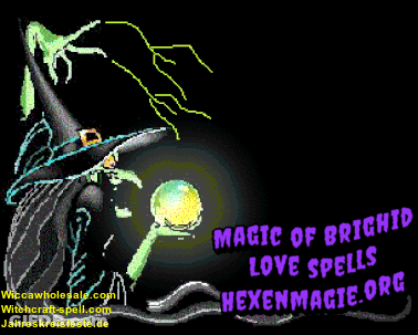 Witch Saying Magic Of Bright Love Spells GIF