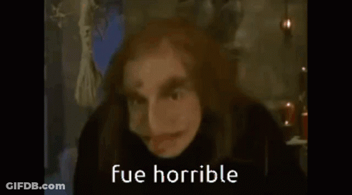 Witch Talking On Cell Phone Fue Horrible GIF