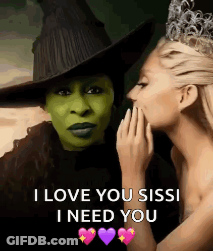 Witch Whispering I Love You Sissi GIF