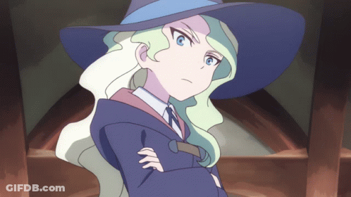 Witch With Arms Crossed And Hat GIF