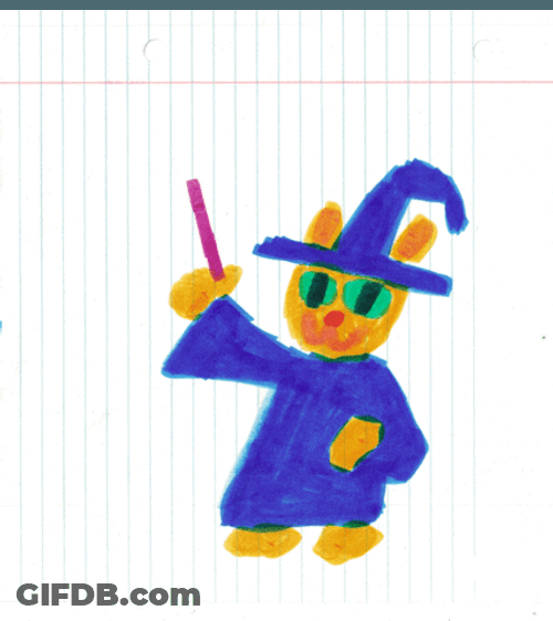 Witchcraft Cat Magic Spell GIF