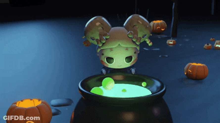 Witchcraft Ghost Witch GIF