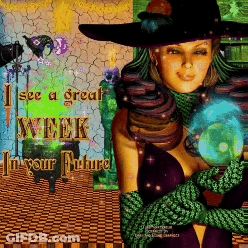 Witchcraft Happy Magic Witch GIF